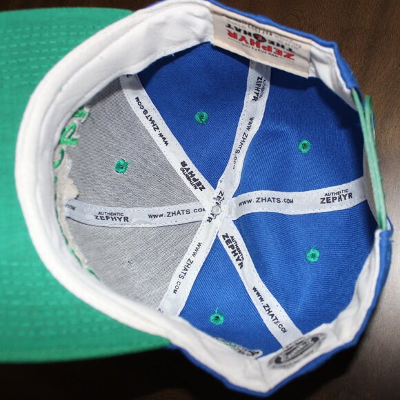 3/$77❤️like new Zephyr VANCOUVER CANUCKS snapback hat flat bill cap NHL - Picture 9 of 10